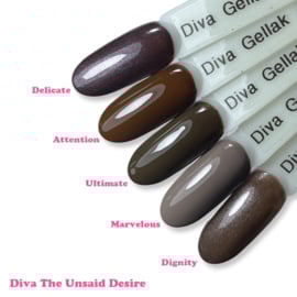 DIVA Gellak The Unsaid Desire Collection 5x 10 ml