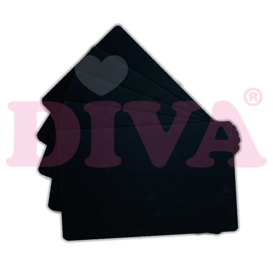 Show Cards PVC zwart 25 stuks - Beauty by Wenn