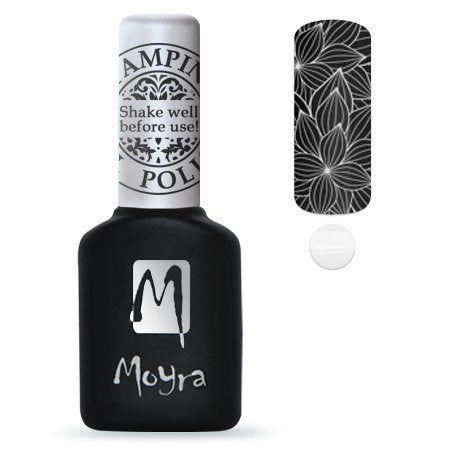 Moyra Stamping Gel Polish White sgp 03 - Beauty by Wenn