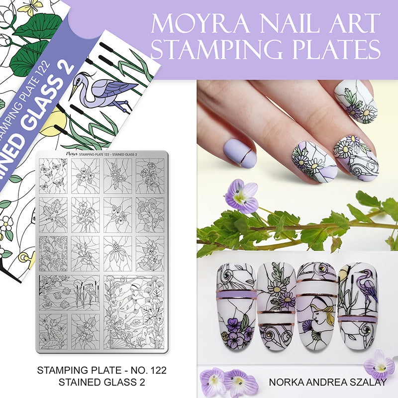 Moyra Stamping Plate 122 - Beauty by Wenn