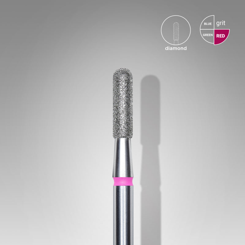 STALEKS PRO Expert Diamant Frees Bit, Rounded cylinder red 23/8 - Beauty by Wenn