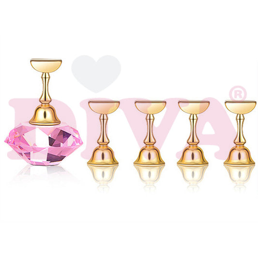 Magnetic Nail Art Tip Display Pink - Beauty by Wenn