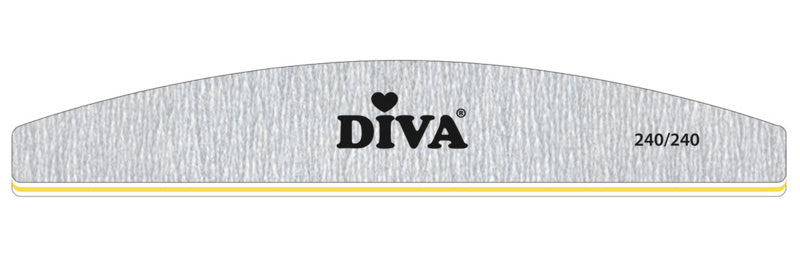 Diva Zebra Vijl Half Moon 240/240 - Beauty by Wenn