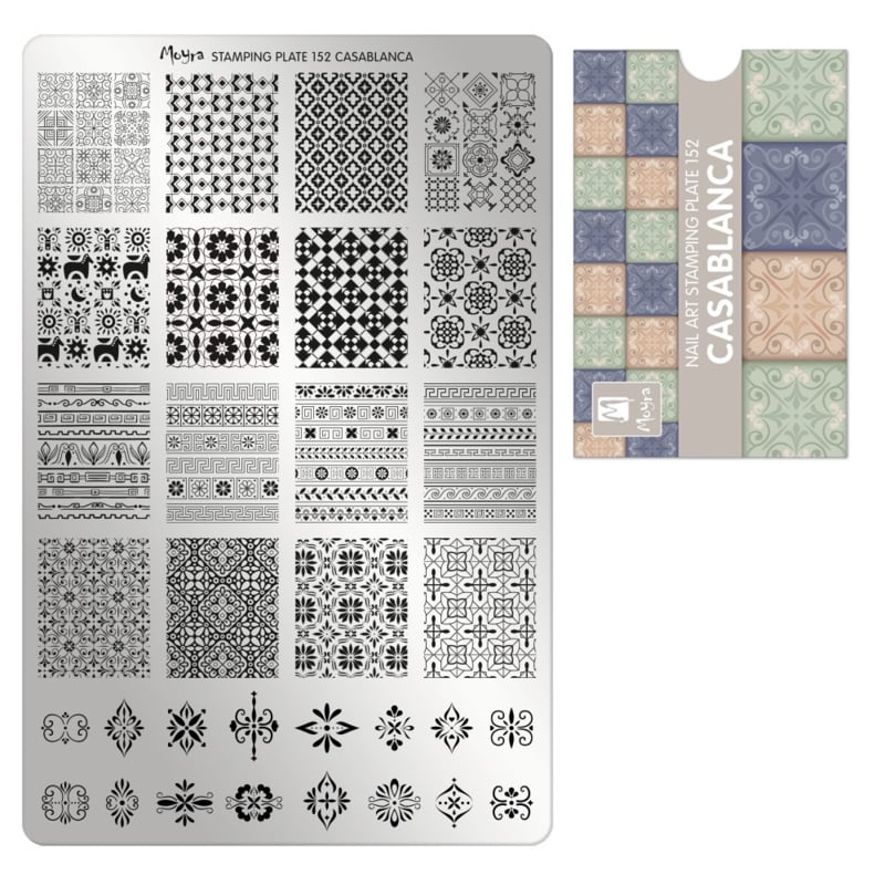 Moyra Stamping Plate 152 Casablanca - Beauty by Wenn