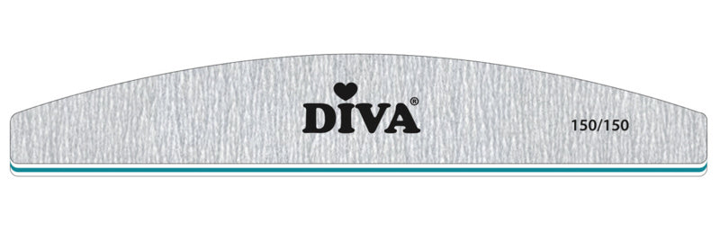 Diva Zebra Vijl Half Moon 150/150 - Beauty by Wenn