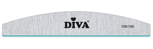 Diva Zebra Vijl Half Moon 150/150 - Beauty by Wenn