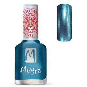 Moyra Stamping Nail Polish Chrome Blue sp26 - Beauty by Wenn