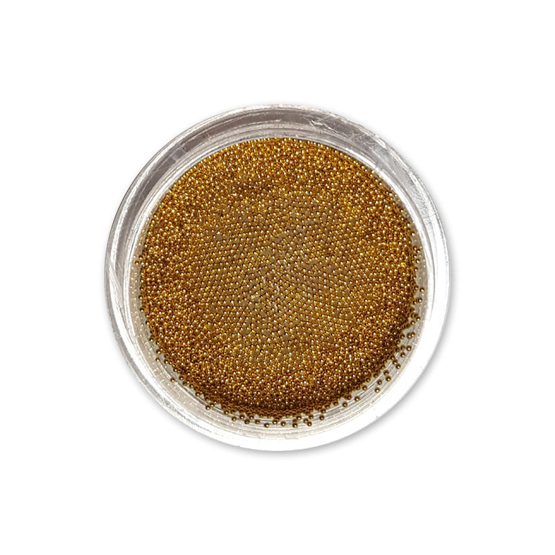 Moyra Caviar Beads No. 5 Gold 0.4mm - Beauty by Wenn