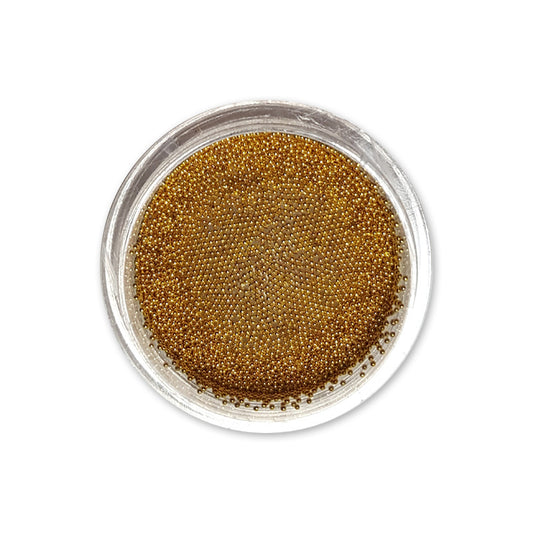 Moyra Caviar Beads No. 5 Gold 0.4mm - Beauty by Wenn