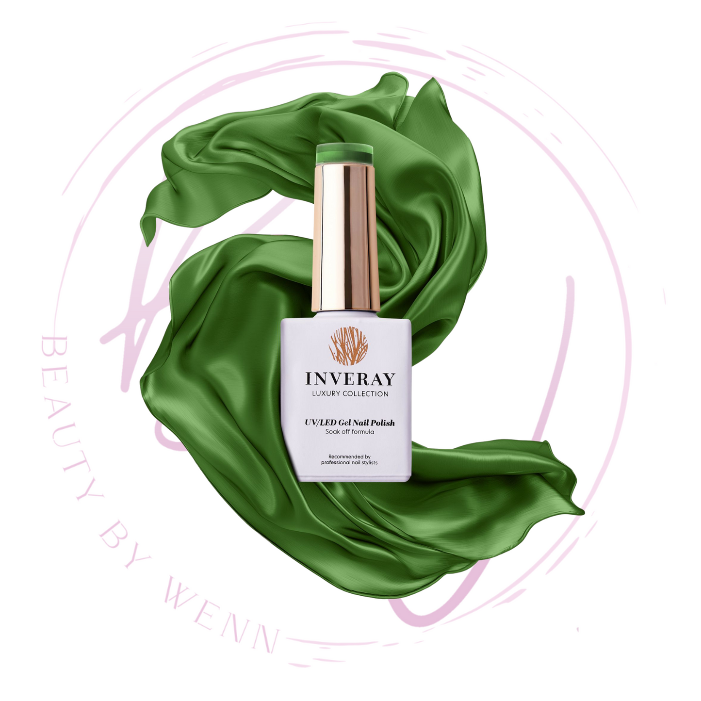 Inveray UV/LED Gel Nail Polish Luxury Collection N°142 RAINY LEAF - Beauty by Wenn