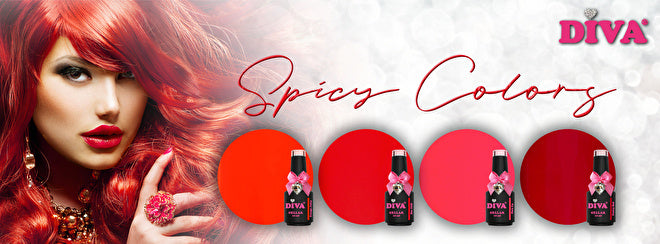 DIVA Gellak Spicy Colors Collection - Beauty by Wenn