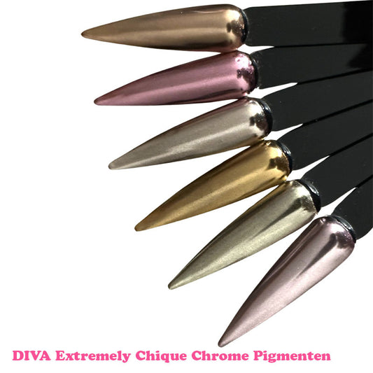 DIVA Extremely Chique Chrome Pigmenten - Beauty by Wenn