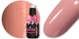 Diva Rubber Basecoat Dark Peach 15 ml - Beauty by Wenn