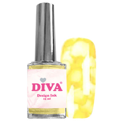 DIVA Design Ink Yellow - Beauty by Wenn