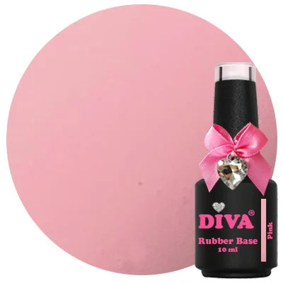 DIVA Rubber Basecoat Pink 10 ml - Beauty by Wenn