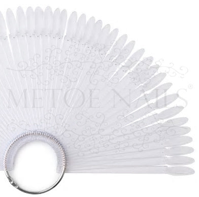 Color Pops Ovaal Clear Waaier Carrousel 50 stuks - Beauty by Wenn