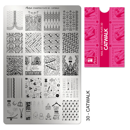 Moyra Stamping Plaat 30 Catwalk - Beauty by Wenn