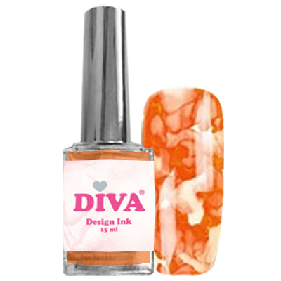 DIVA Design Ink Orange - Beauty by Wenn