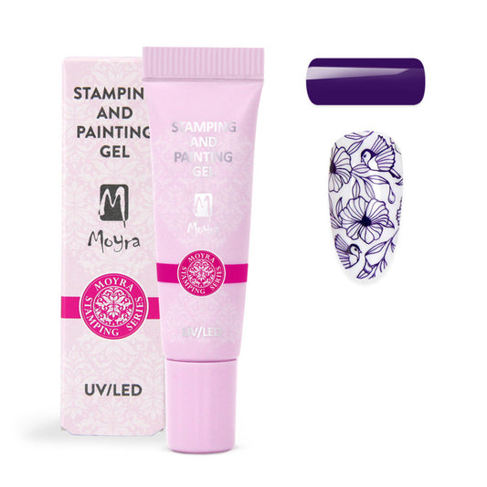 Moyra Stamping and Painting Gel No.05 Purple - Beauty by Wenn