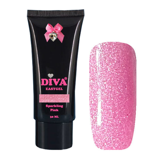 Diva Easygel Sparkling Pink 30 ml - Beauty by Wenn