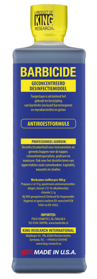 Barbicide Desinfectie Concentraat 480 ml - Beauty by Wenn