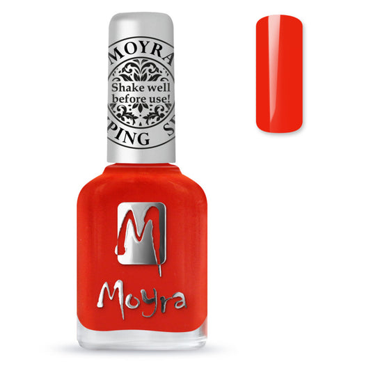 Moyra Stamping Nail Polish Amber Orange 41 - Beauty by Wenn