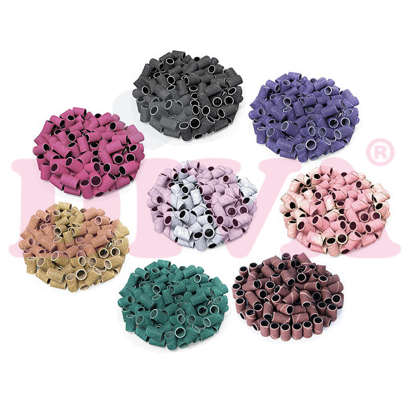 Mini Nail Sanding Bands for Small Mandrel Bit 3mm - 100 pcs - 180# WIT (uitverkocht) - Beauty by Wenn