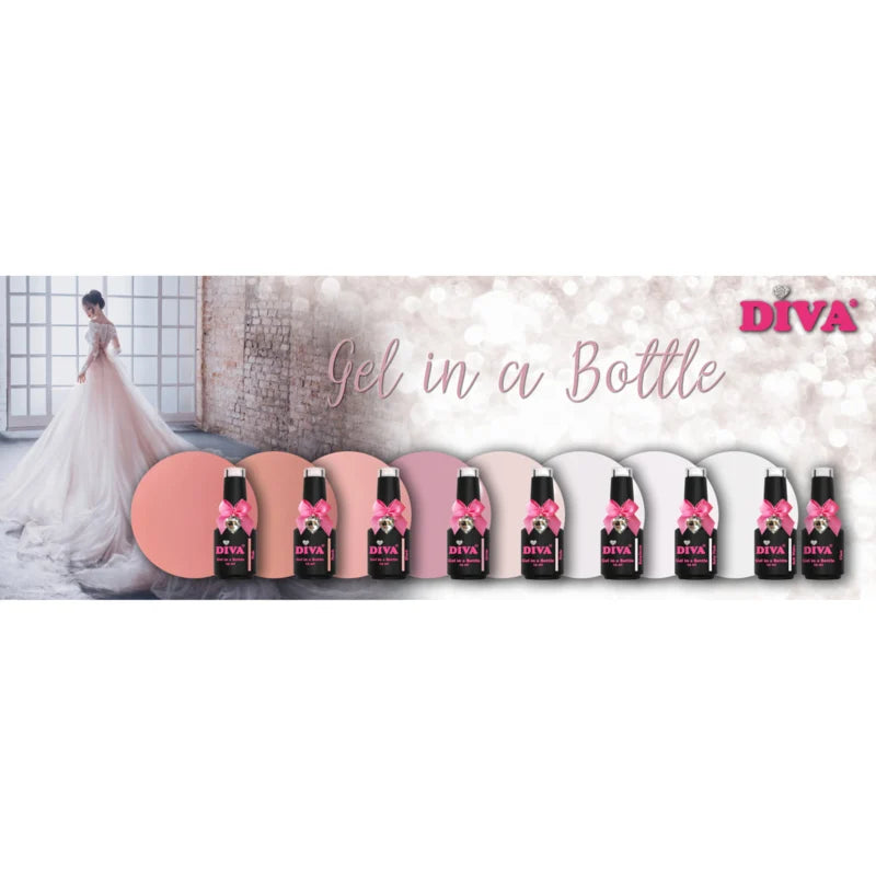 DIVA Gel in a Bottle Collection - 8x 15 ml met gratis Fineliner - Beauty by Wenn
