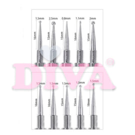 5 Delig Diva Marble White Grey dotting tools set - Beauty by Wenn