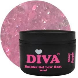 DIVA Builder Gel LOW HEAT Shiny Collection 30 ml - 5+1 gratis