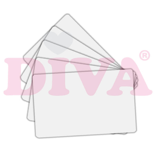 Show Cards PVC wit 25 stuks - Beauty by Wenn