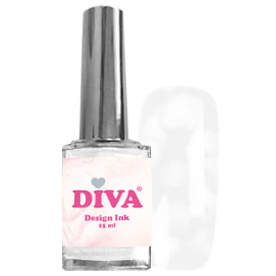 DIVA Design Ink White - Beauty by Wenn