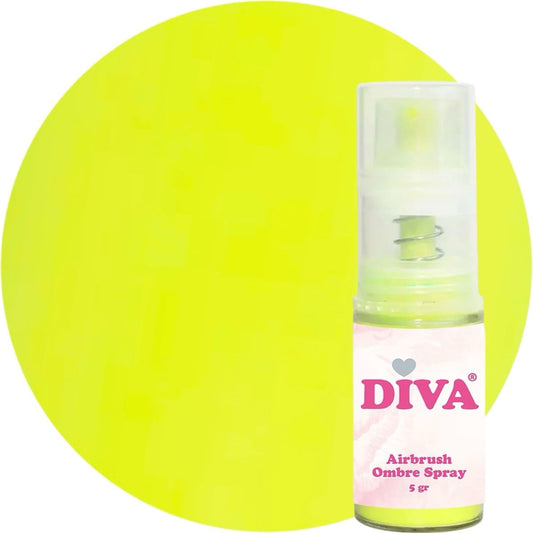 DIVA Airbrush Ombre Spray Yellow 8 - Beauty by Wenn