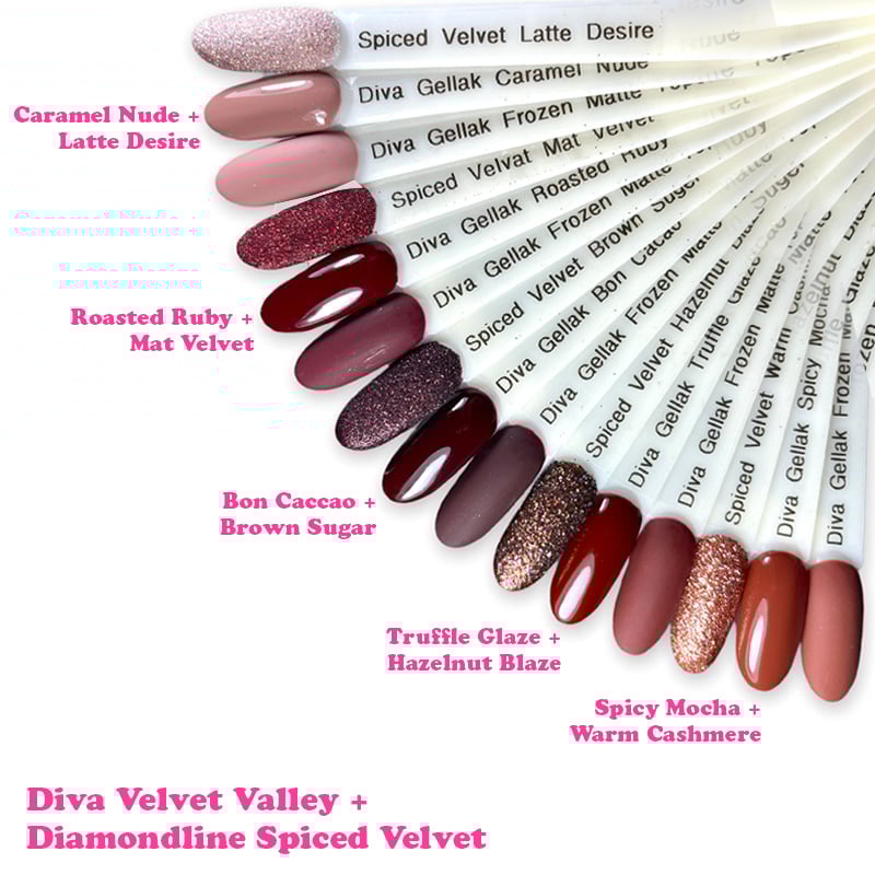 DIVA Gellak Velvet Valley 5x 10 ml