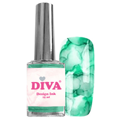 DIVA Design Ink Green - Beauty by Wenn