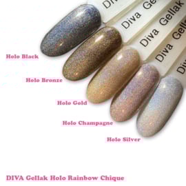 DIVA Gellak Holo Champagne 10 ml