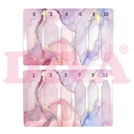 DIVA Nailart Dual Form Inlays 5 Designs - 1+1 gratis - Beauty by Wenn