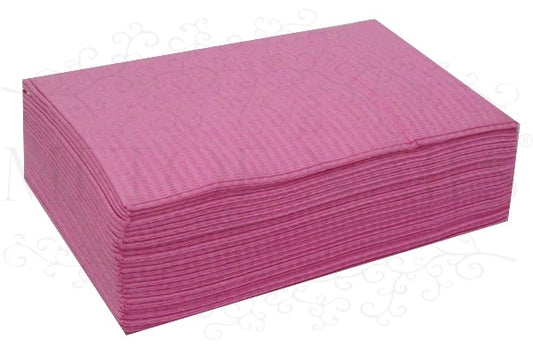 Table towels pink 125 stuks - Beauty by Wenn
