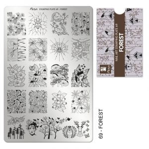 Moyra Stamping Plaat 69 Forest - Beauty by Wenn