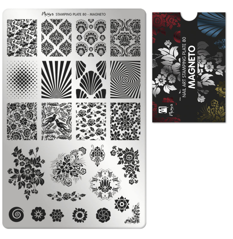 Moyra Stamping Plaat 80 Magneto - Beauty by Wenn