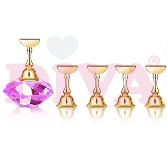 Magnetic Nail Art Tip Display Purple - Beauty by Wenn