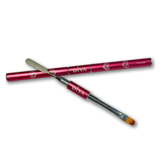 Diva Easygel Penseel en Tool Pink - Beauty by Wenn
