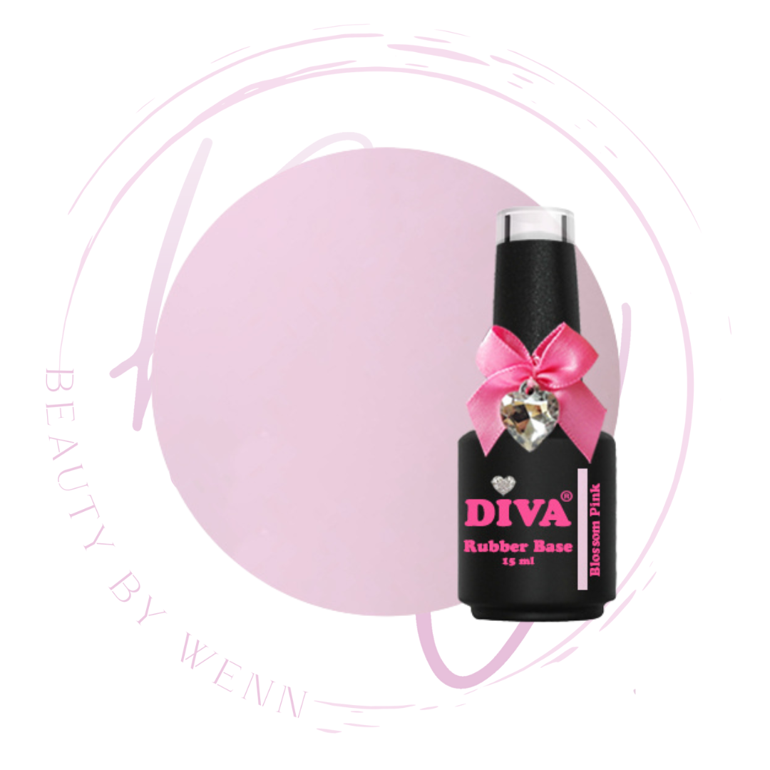 Diva Rubber Basecoat Blossom Pink 15 ml