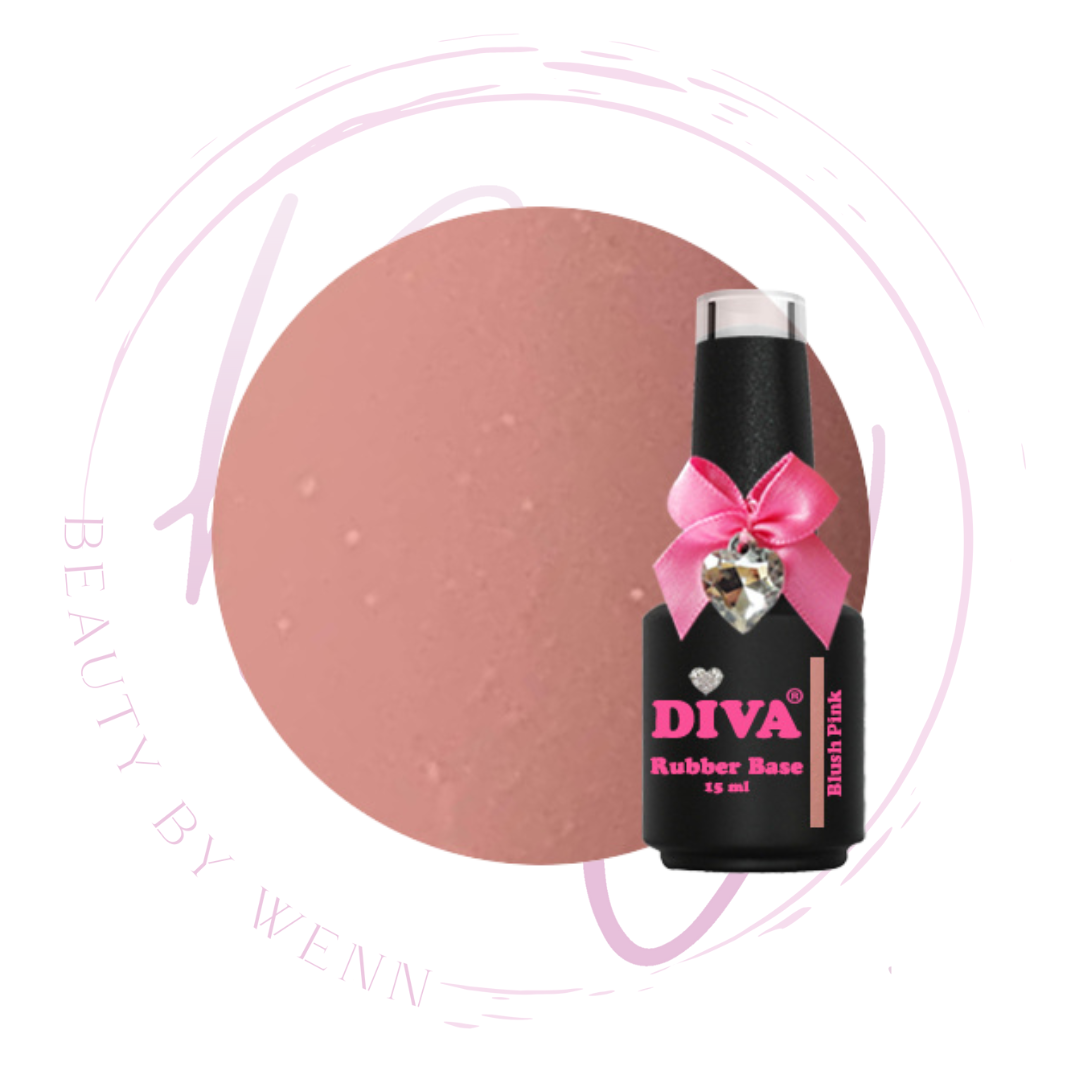 Diva Rubber Basecoat Blush Pink 15 ml - Beauty by Wenn