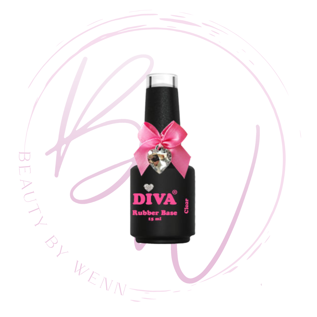 Diva Rubber Basecoat Clear 15 ml - Beauty by Wenn