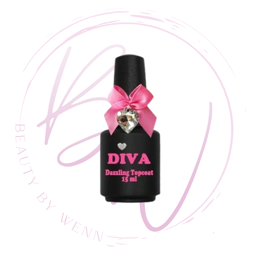 DIVA Dazzling Topcoat - No Wipe 15 ml - Beauty by Wenn