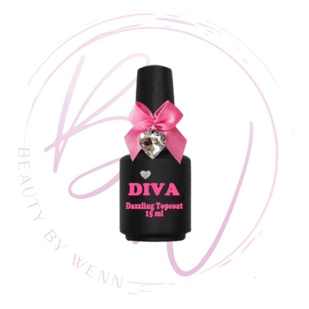 DIVA Dazzling Topcoat - No Wipe 15 ml - Beauty by Wenn