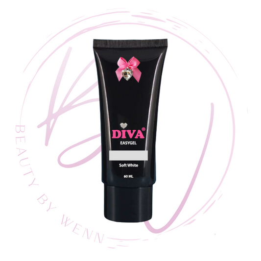 Diva Easygel Soft White 60 ml - Beauty by Wenn