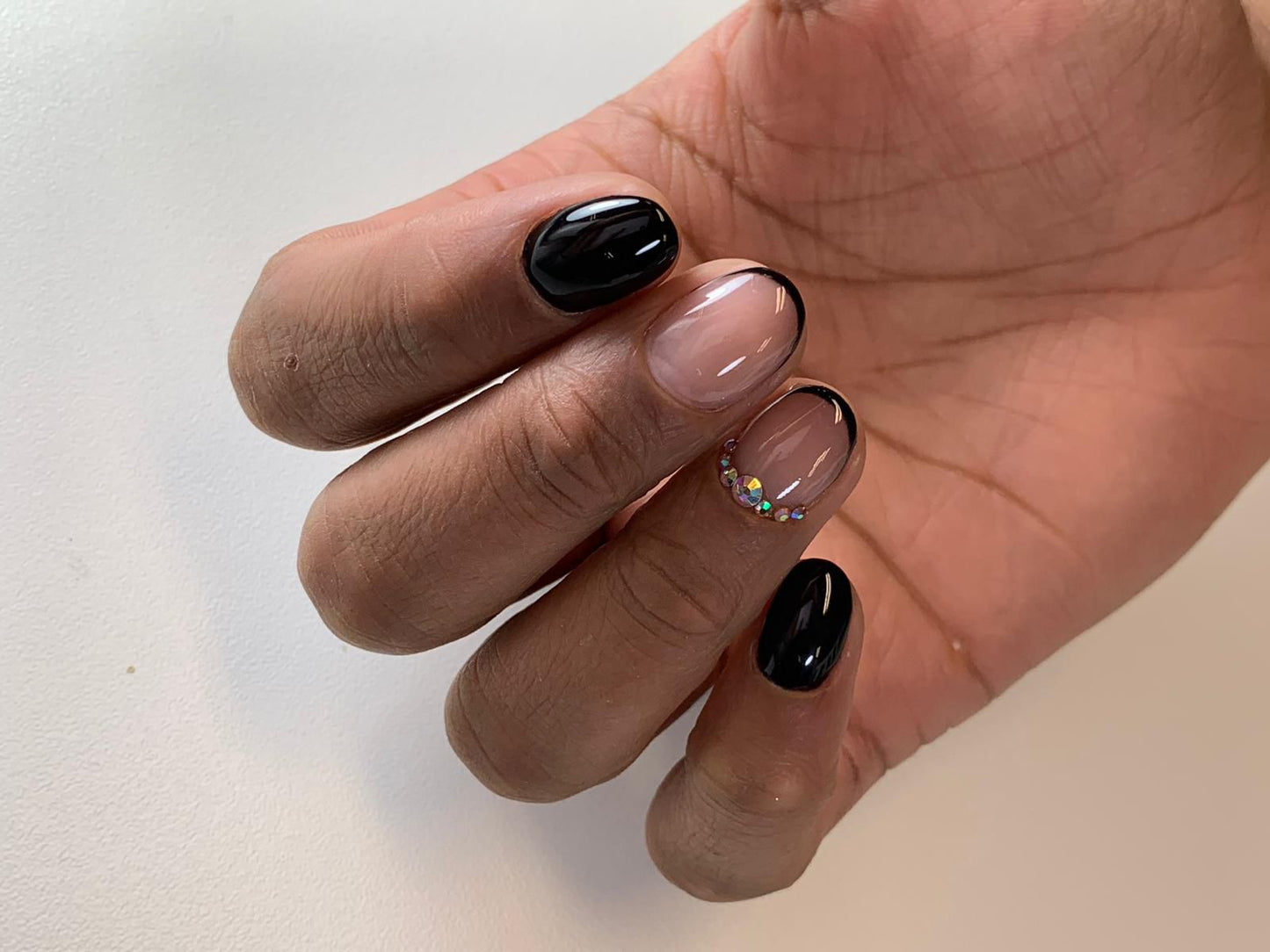 E-Manicure + Rubberbase met Gelpolish