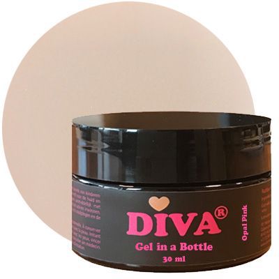 DIVA Gel in a Bottle Opal Pink 30ml - Beauty by Wenn